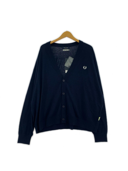 FRED PERRY×SSZ HOMME 25AW Ensemble Cardigan Navy XL[値下]