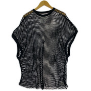 SHAREEF BIG MESH DOLMAN S/S T 22315051 黒