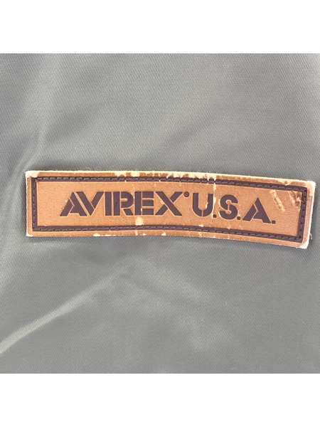 AVIREX ジャケット MA-1 フライトジャケット 緑