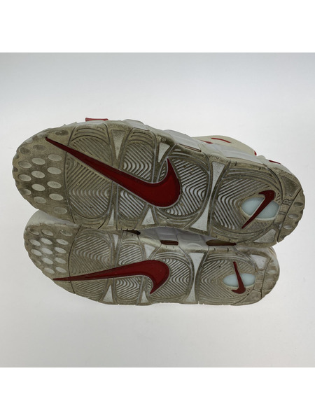 NIKE スニーカー Air More Uptempo White/Varsity Red