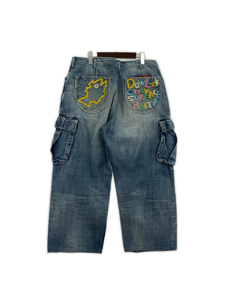 YAMANE デニム・ジーンズ デニムカーゴ W36