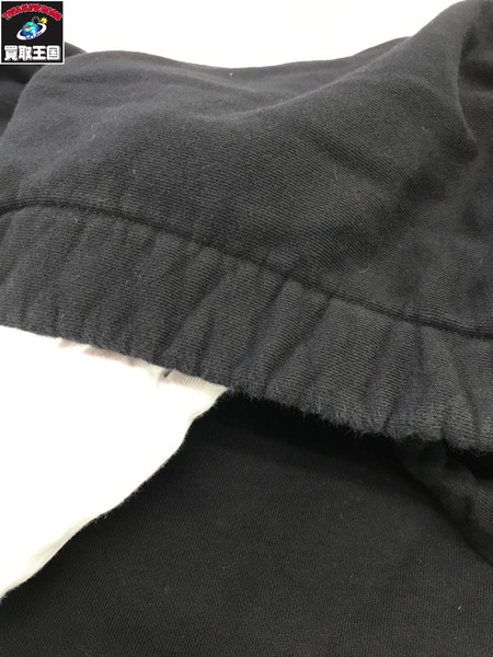 CELINE パーカー ロゴ ドロー ストリングパーカー L ブラック
