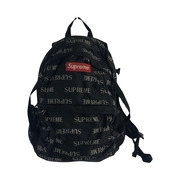 Supreme 16AW 3M Reflective Repeat Backpack バックパック 黒