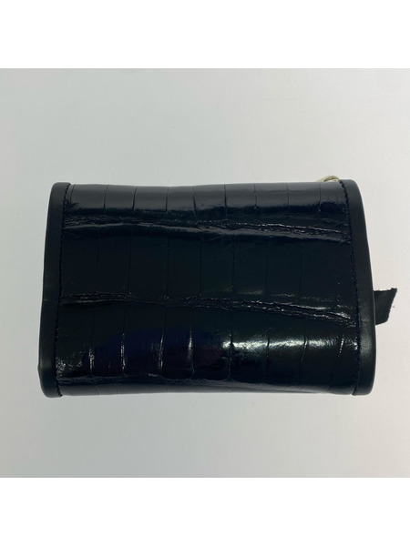 BILL WALL LEATHER コンパクトウォレット W980 Shiny Alligator Wallet