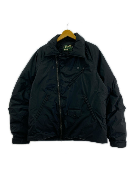 schott×NANGA AURORA DOUBLE BREAST DOWN JACKET  黒 (M)
