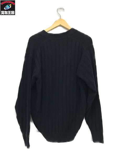 Dior ウール カシミヤ混 ニット 黒（L）