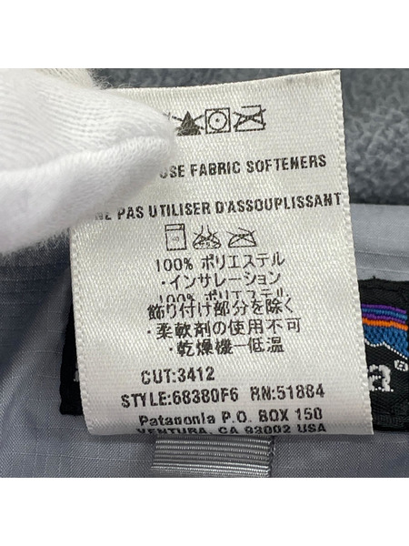 キッズ/patagonia 68380F6/中綿ジャケット（キッズM）