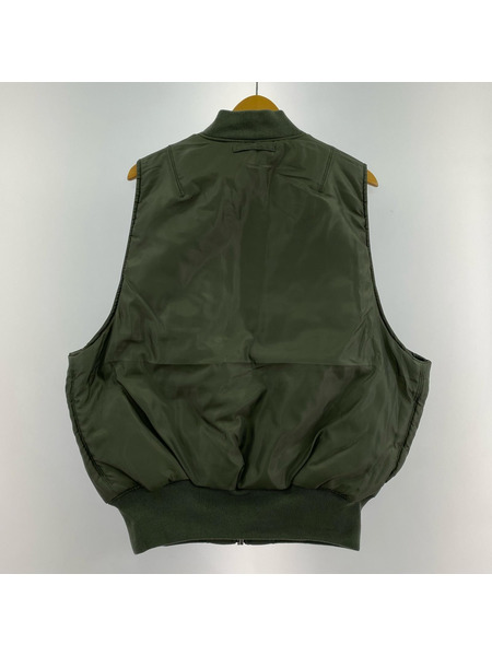 ALPHA 中綿ジャケット HERITAGE COLLECTION MA-1 ベスト(M)