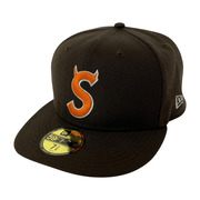 Supreme キャップ 22FW New Era  S Logo Cap キャップ ブラウン