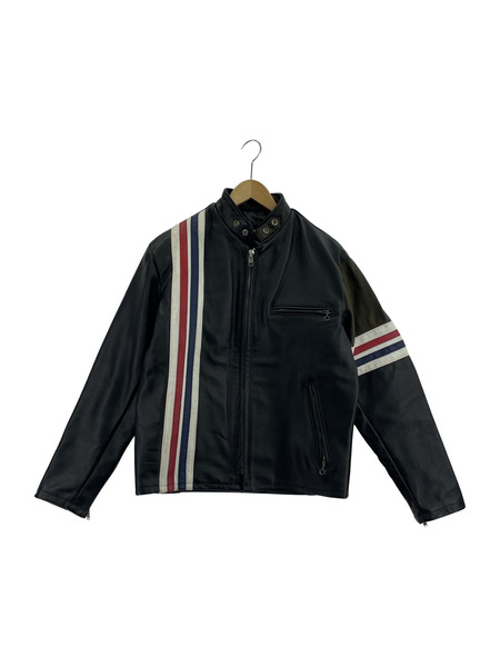 schott レザージャケット イージーライダー 星条旗 シングルライダース (40)