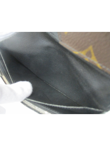 長財布 LV/ポルトフォイユ・ブラザ/モノグラム・マカサー/M69410[値下]