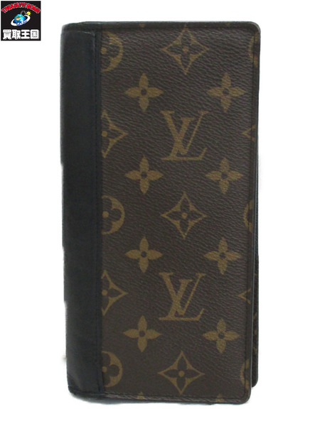 長財布 LV/ポルトフォイユ・ブラザ/モノグラム・マカサー/M69410