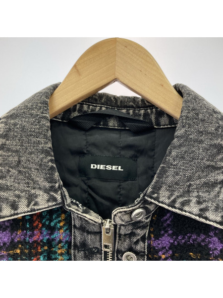 DIESEL ジャケット ブークレミックスデニムジャケット SizeS[値下]