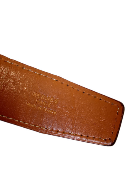 小物 HERMES　ベルト　ブラック