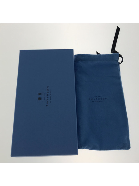長財布 SMYTHSON クロコ型押シ/BLE