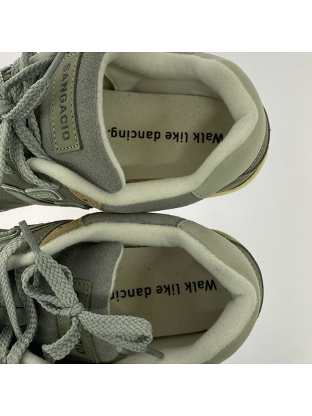 スニーカー SANGACIO/ニュ/グレー系/27cm