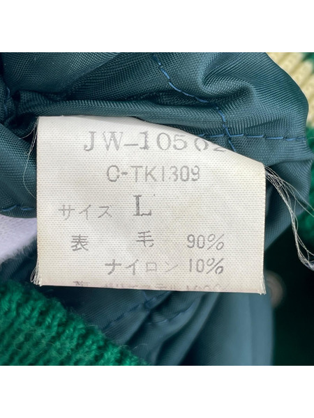 VAN JAC ジャケット 80s~90s 袖レザースタジャン