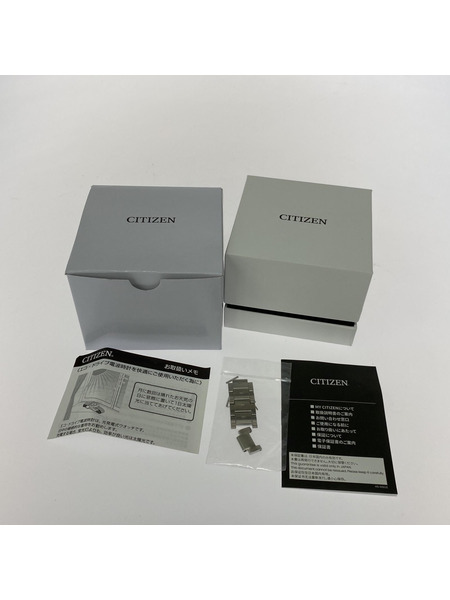 CASIO メンズ時計 CASIO ECO DRIVE クロノグラフ 黒