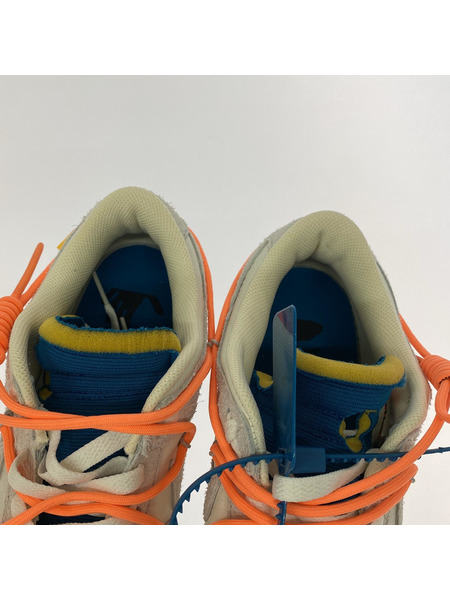 NIKE スニーカー NIKE OFF WHITE DUNK LOW 28CM DJ0950-119