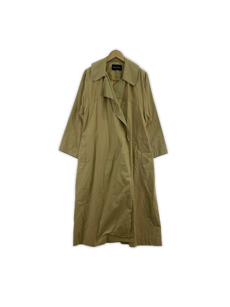 mizuiroind ジャケット トレンチコート ベージュ