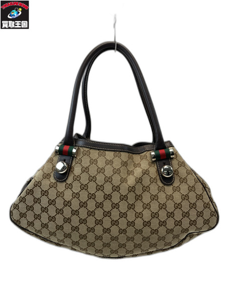 トートバッグ 232971　GGキャンバス　シェリーライン