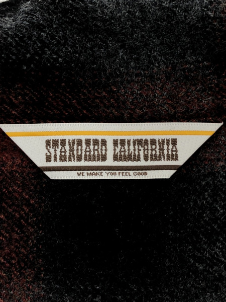 STANDARD CALIFORNIA L S ネルシャツ XL チェック