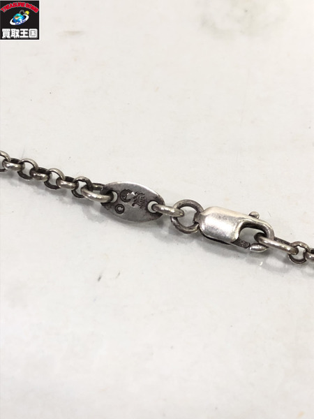 CHROME HEARTS ネックレス CH CRS BBY FAT NECKCHAIN 16R ベイビーファット