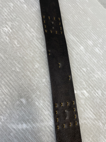 RRL スタッズ 石付きベルト 