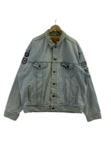 Levi's デニムジャケット 70507-4834　ワッペンカスタム