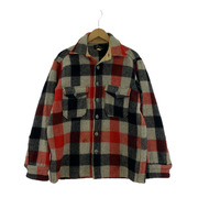 L.L.Bean 長袖シャツ 筆記体タグ チェック柄L/Sウールシャツ