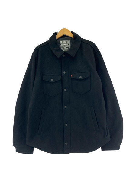 HYSTERIC GLAMOUR ジャケット 23AW/FIRE LOGO 刺繍/ブラック