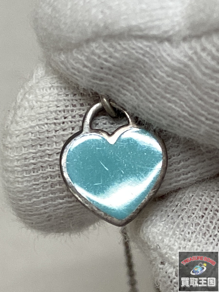 TIFFANY&Co. Return To ダブルハート ネックレス