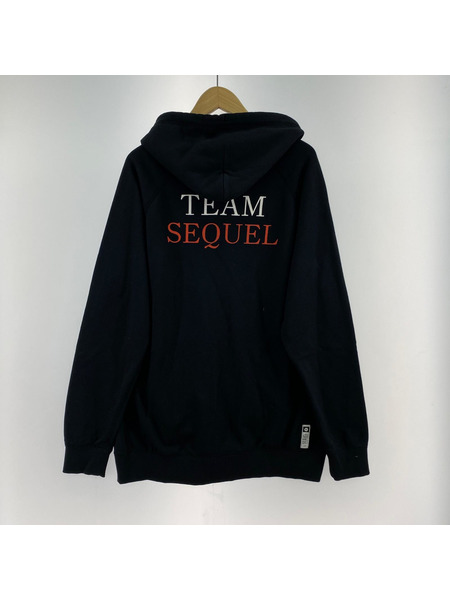 SEQUEL ジップパーカー L