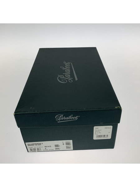 Paraboot WILLIAM/MARCHE II レザーシューズ 6 ブラウン 981413