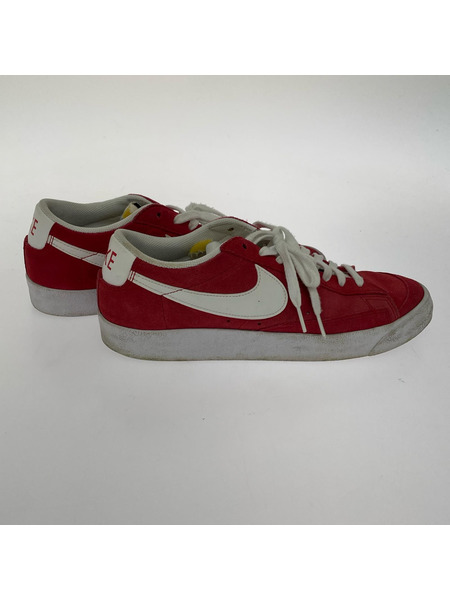 NIKE スニーカー BLAZER LOW RED スウェード 29cm