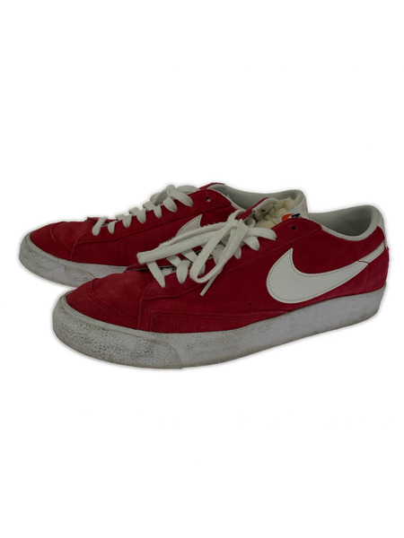 NIKE スニーカー BLAZER LOW RED スウェード 29cm