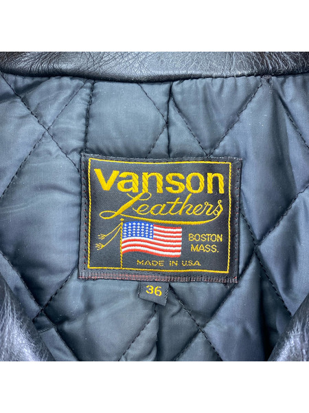 VANSON ライダース C2/TALON/36[値下]