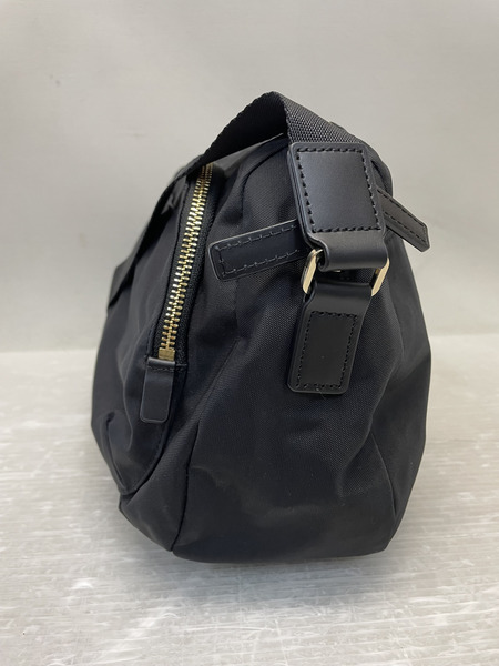 agnes b. ナイロンショルダーバッグ ブラック FT03A-05