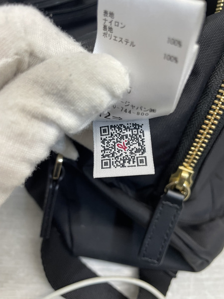 agnes b. ナイロンショルダーバッグ ブラック FT03A-05