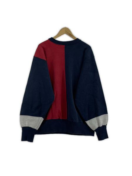 Champion スウェット・トレーナー 90s クレイジーパターン XL