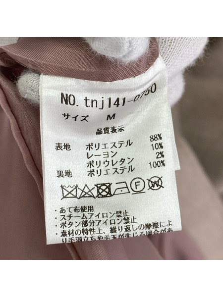 TINA:JOJUN ウールライク スタンドカラーロングコート