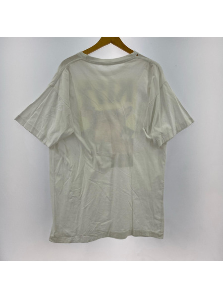 90s ユーロボディ KISS 両シングル バンドTee 白