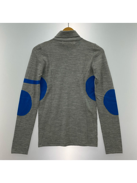 MARNI ニット・セーター 切替 グレー青 (38)