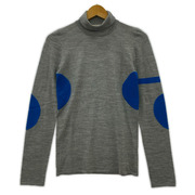 MARNI ニット・セーター 切替 グレー青 (38)