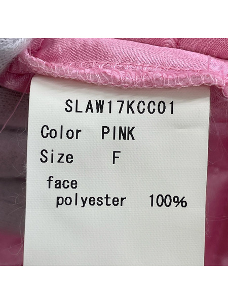 SIIILON キルティングチャイナコート F ピンク