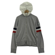 MONCLER パーカー(ジップアップ) GAMME BLEU GRY XL