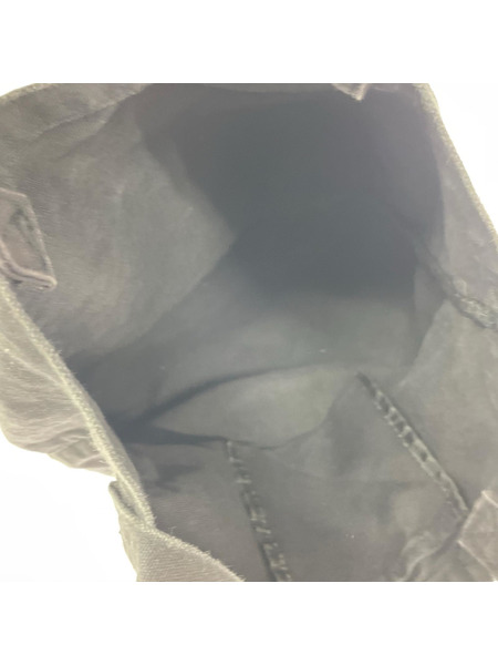 STUSSY ショルダーバッグ 2way キャンバス BLK