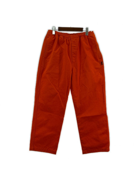 STUSSY パンツ Brushed Beach オレンジ