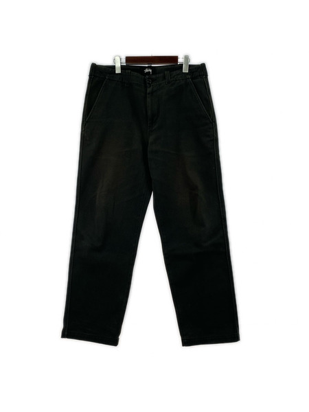 STUSSY パンツ Uniform Pants 黒 (32)[値下]