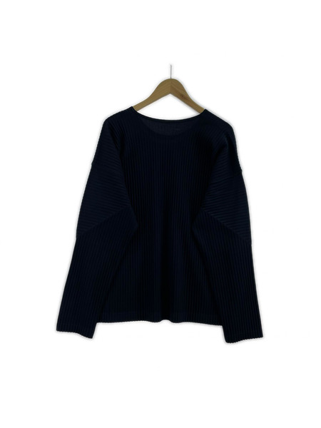 ISSEY MIYAKE 長袖Tシャツ・カットソー HOMME PLISSE L/Sプリーツカットソー 3